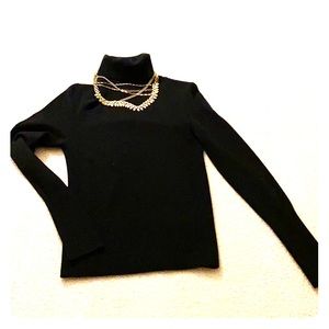 Black Turtleneck Sweater medium